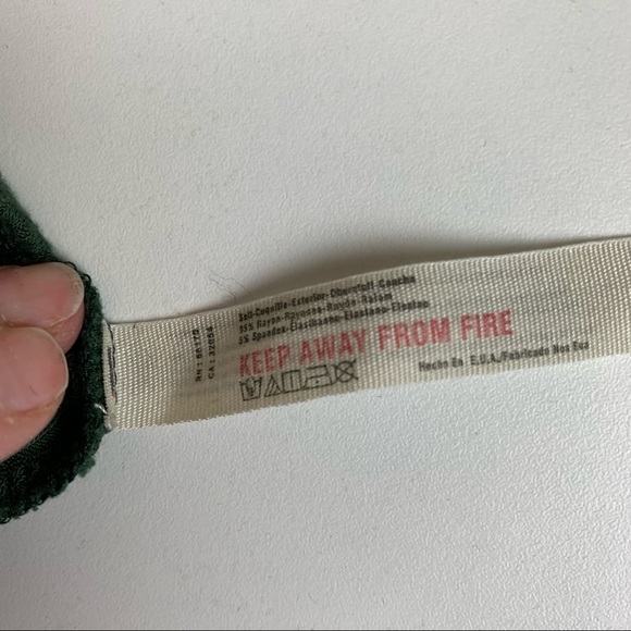 INTIMATELY Free People Green Ribbed Bodysuit Teddy - Picture 7 of 10